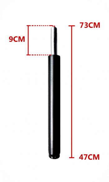 氣壓棒 26CM 【黑色】
