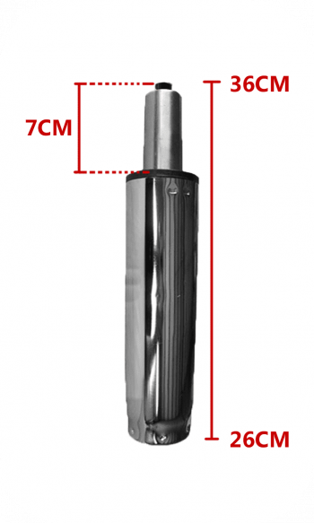 氣壓棒 10CM 【銀色】