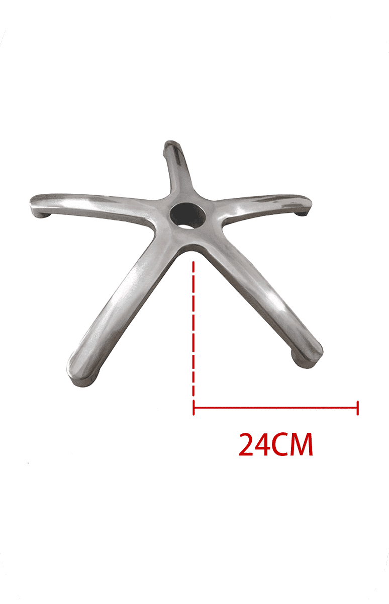 鋁合金五爪腳架　24CM