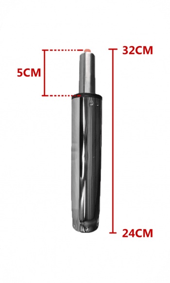 氣壓棒 8CM 【銀色】