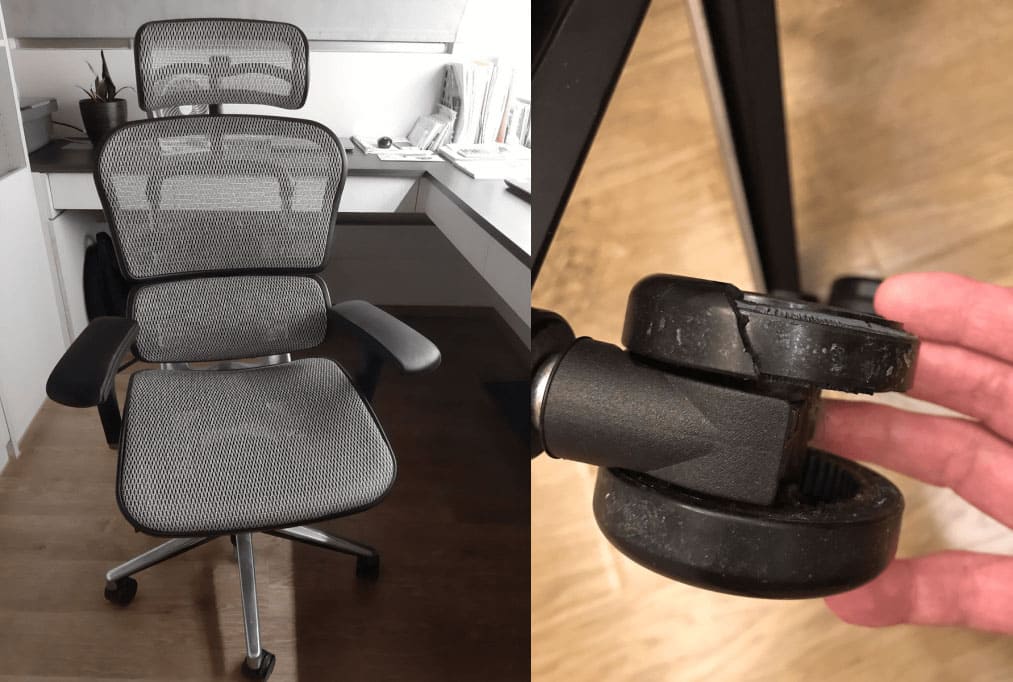 人體工學椅更換椅輪