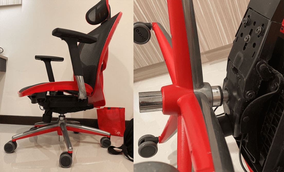 astro人體工學椅更換氣壓棒