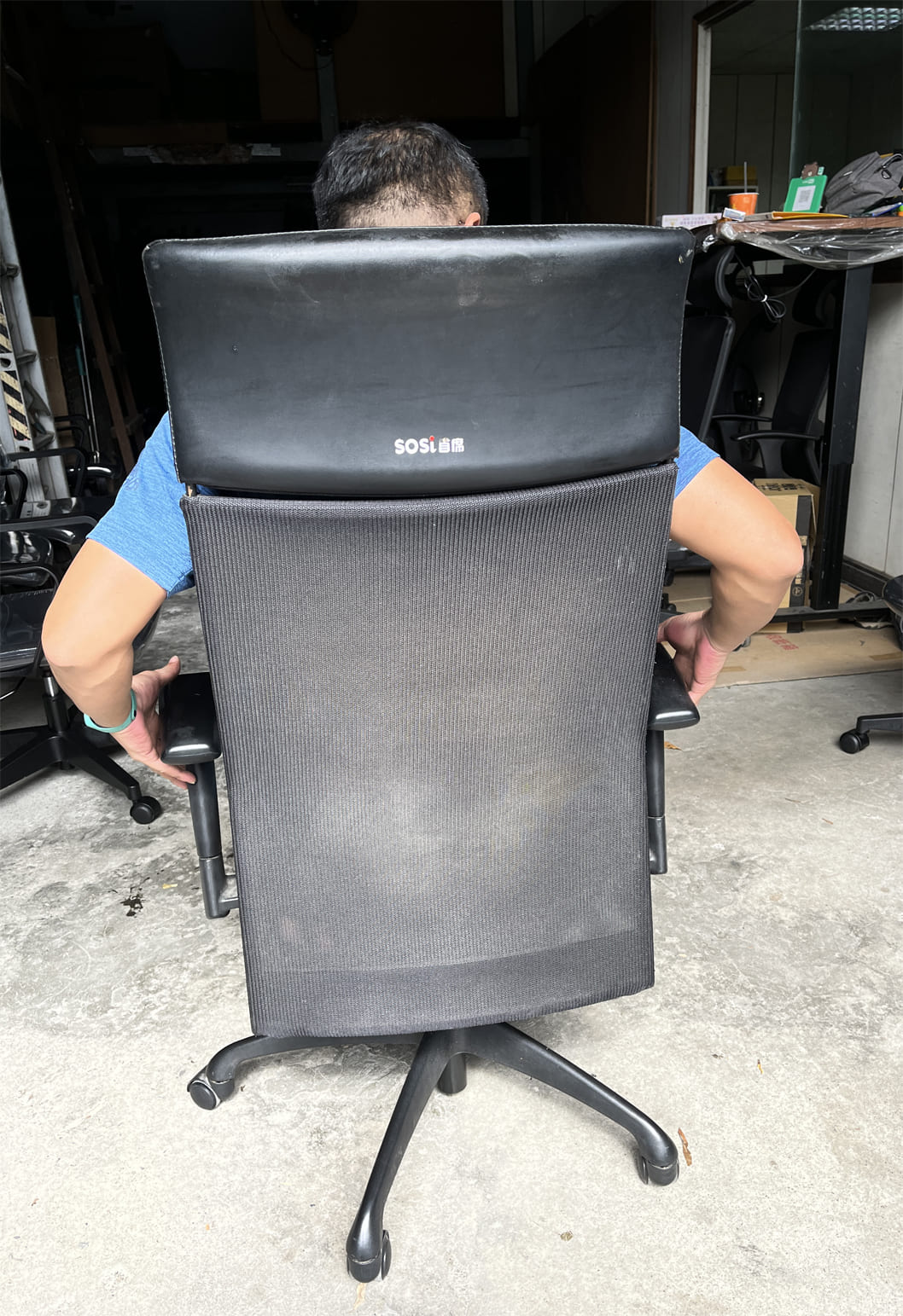 更換坐墊