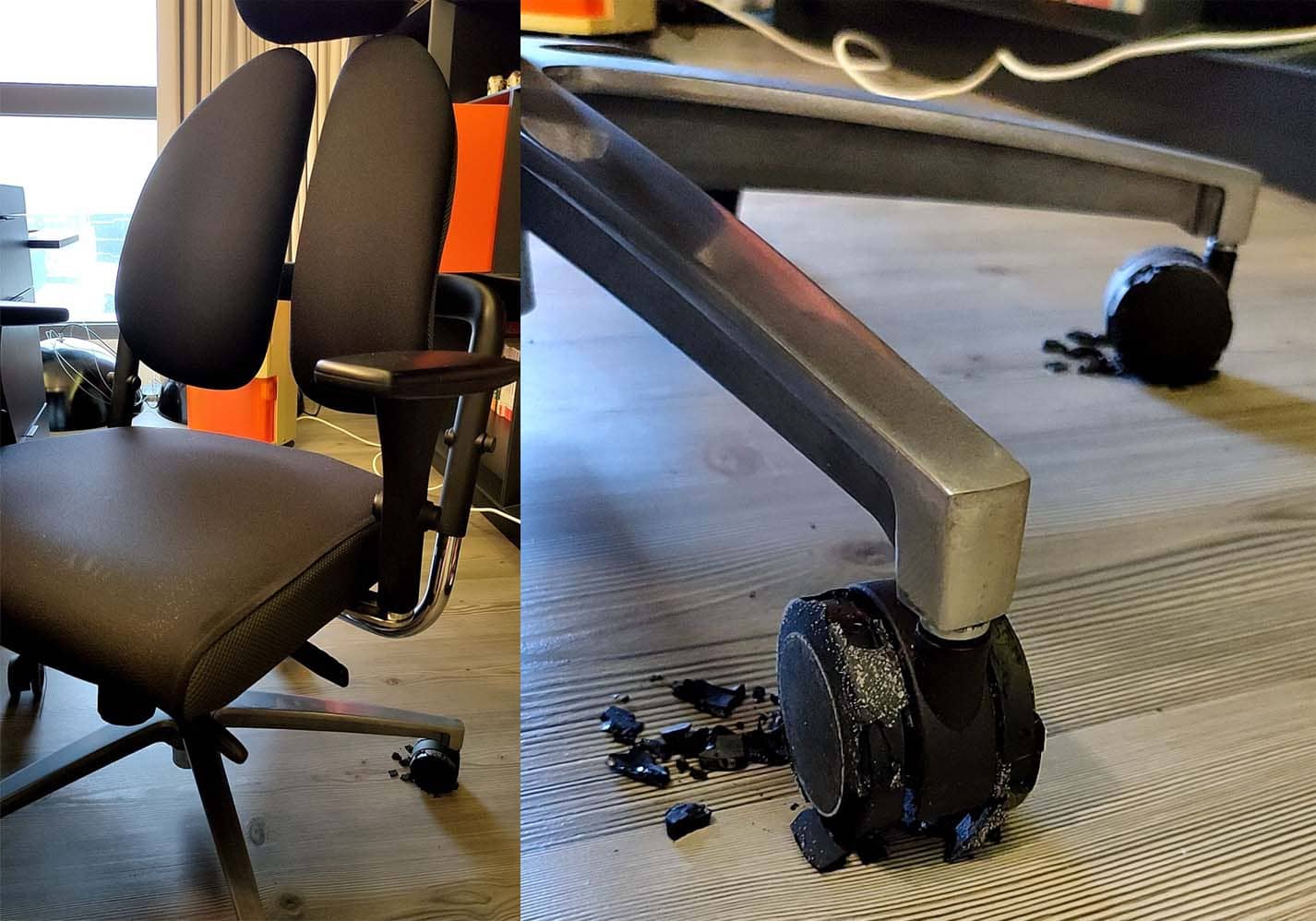 德國雙背椅維修