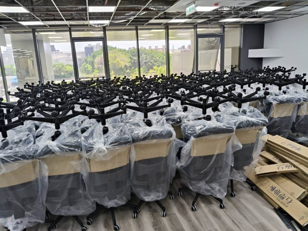 新竹科學園區採購 170 張辦公椅